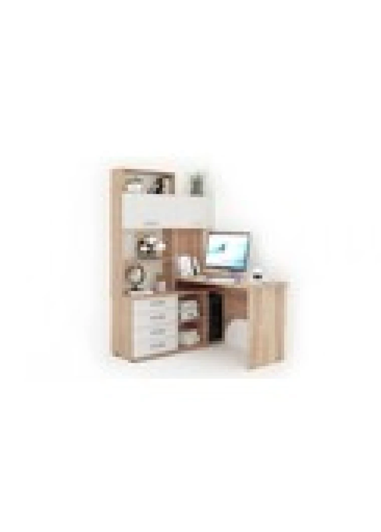 Стол Саен 5 / Пластик Дуб Вотан 2052/черный муар