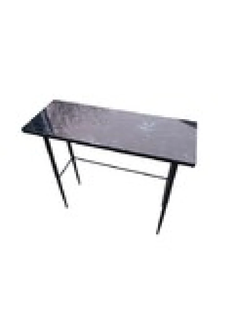 Стол Саен 5 / Пластик Дуб Вотан 2052/черный муар