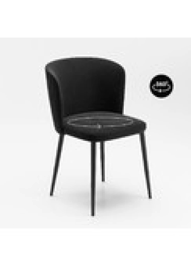 Стол Саен 5 / Пластик Дуб Вотан 2052/черный муар